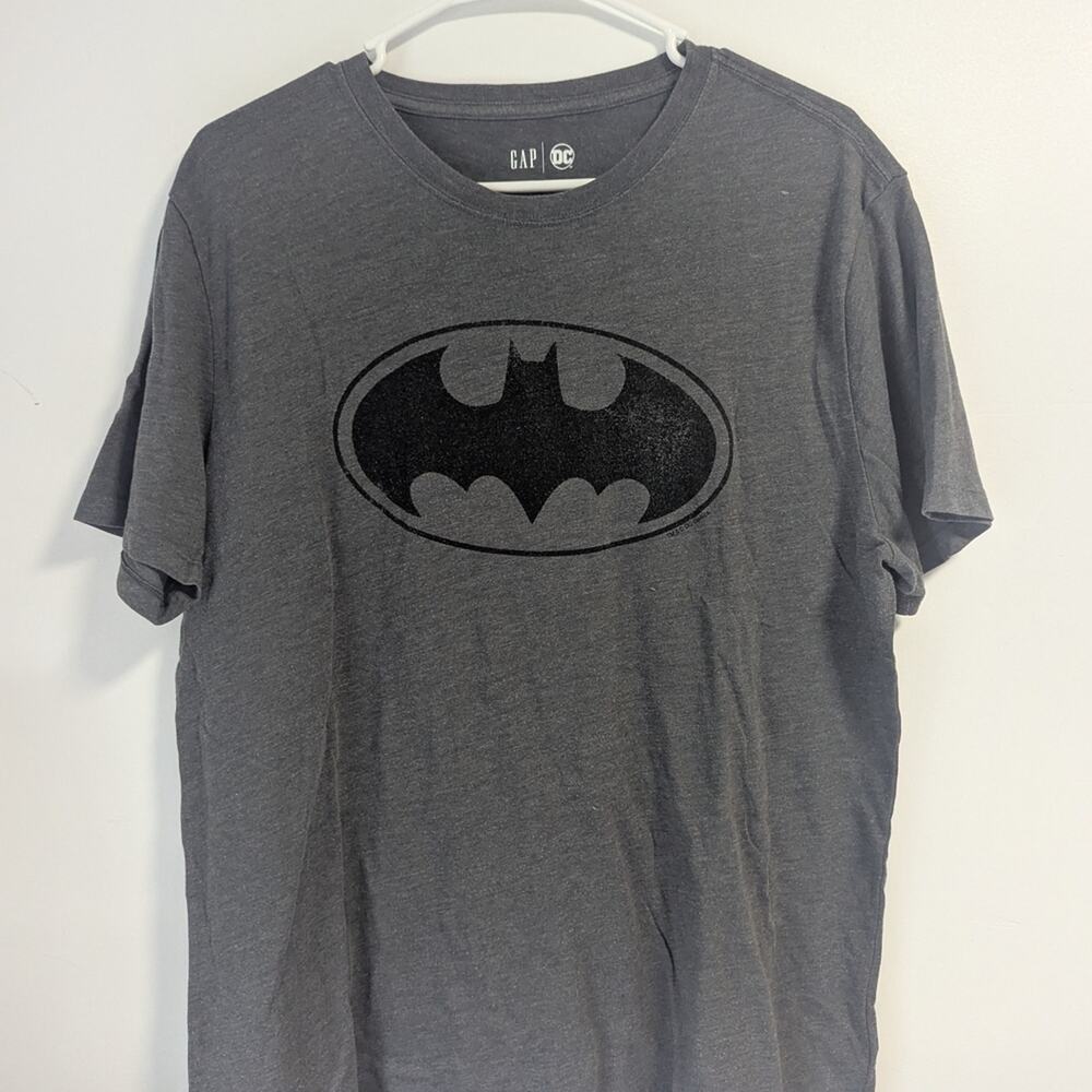 Gap x Batman Dark Gray Logo Graphic T-Shirt Men’s Large